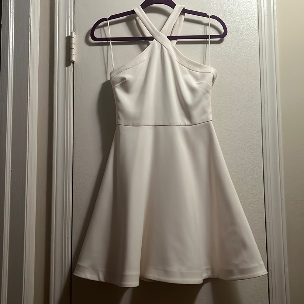 Likely Carolyn Halter-Neck Sheath dress